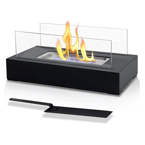 Camino da tavolo con lampada da camino ad alcool per esterni, Metal Fireplace