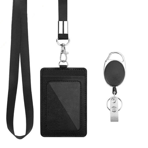 2 set ZT-6330 3 in 1 Custodia protettiva per cavezza con fibbia retrattile in pelle PU, ZT-6330
