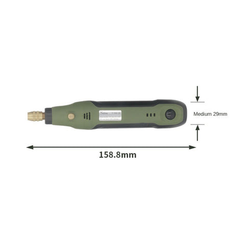 SLITE P-500-23 Ricarica mini trapano elettrico fai da te strumento di intaglio, P-500-23