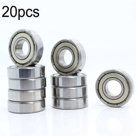Cuscinetto 6001ZZ Cuscinetto a sfere a gola profonda 20 pezzi 12x28x8mm, 6001ZZ
