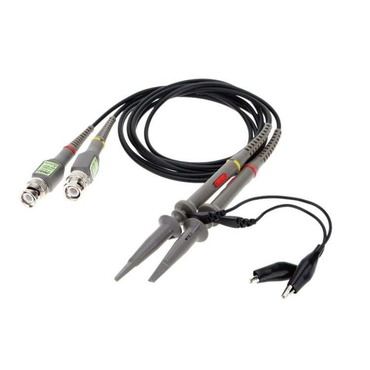 P6100 Oscilloscope Probes - 2pcs DC-100MHz BNC Connectors