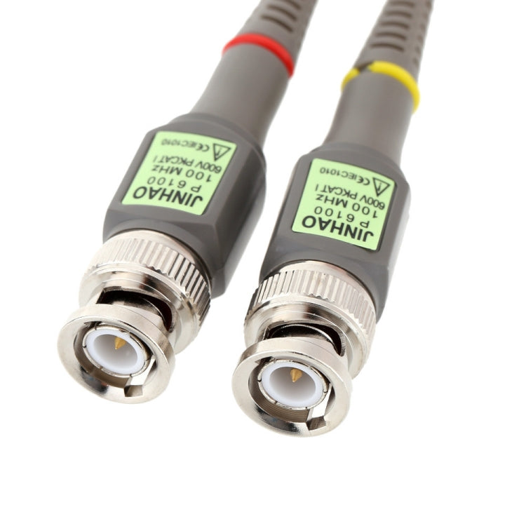 P6100 Oscilloscope Probes - 2pcs DC-100MHz BNC Connectors