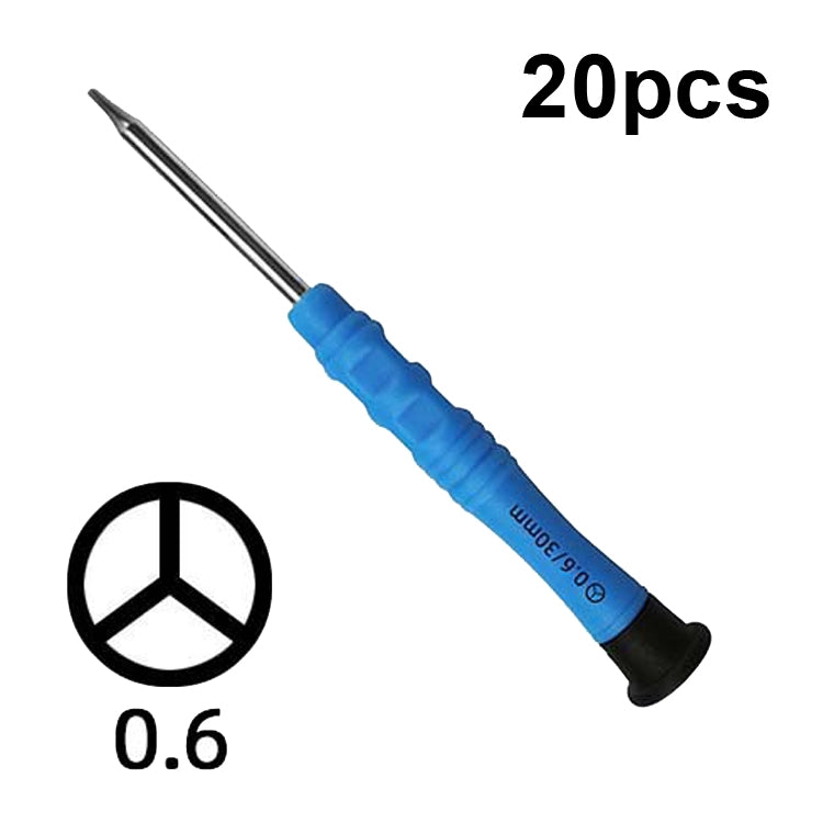 20pcs Mini Screwdriver Anti-Slip Mobile Phone Disassembly Maintenance Tools, 1.5 Phillips, 1.5 Straight, 2.0 Phillips, 2.0 Straight, 1.2 Phillips       ...
