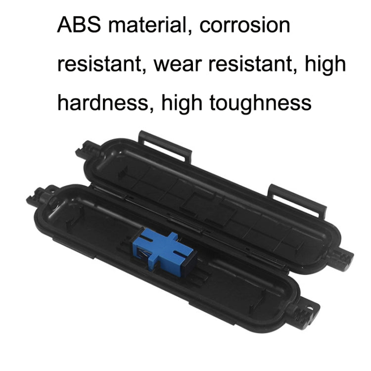 SC Type Optical Fiber Waterproof Protective Box - 5 Pack