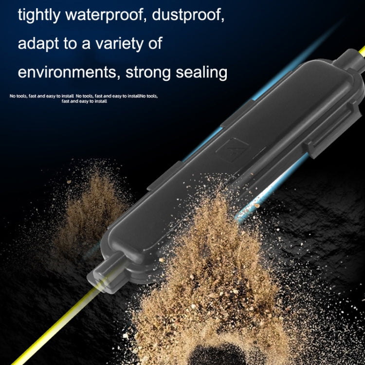 SC Type Optical Fiber Waterproof Protective Box - 5 Pack
