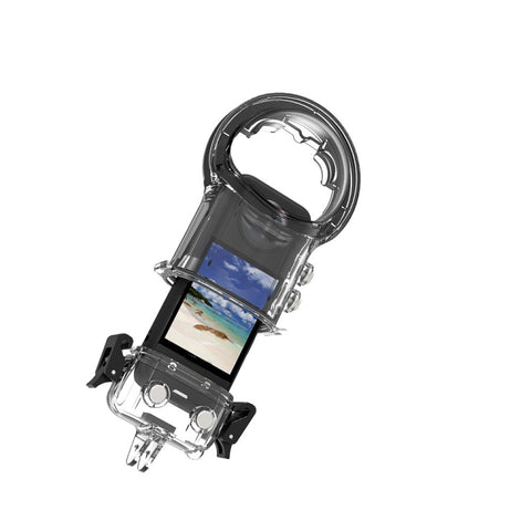 Custodia subacquea sigillata per custodia impermeabile per fotocamera Insta360 X3 (neutro senza logo), Neutral Without Logo
