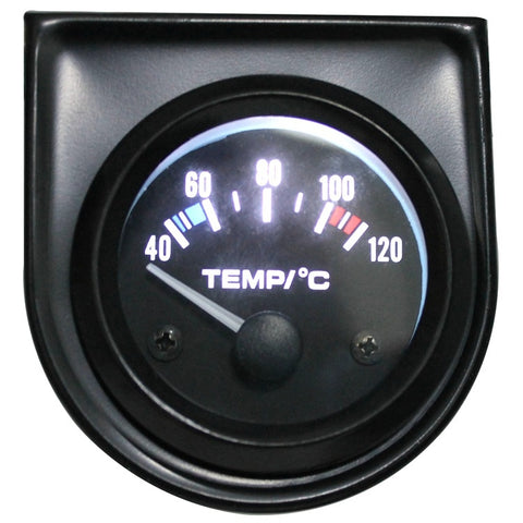 B741 Misurateur de température de l'eau modifiée pour auto de 52 mm Misurateur de température de l'eau modifiée 40-120 degrés Celsius, B741 Compteur de température de l'eau