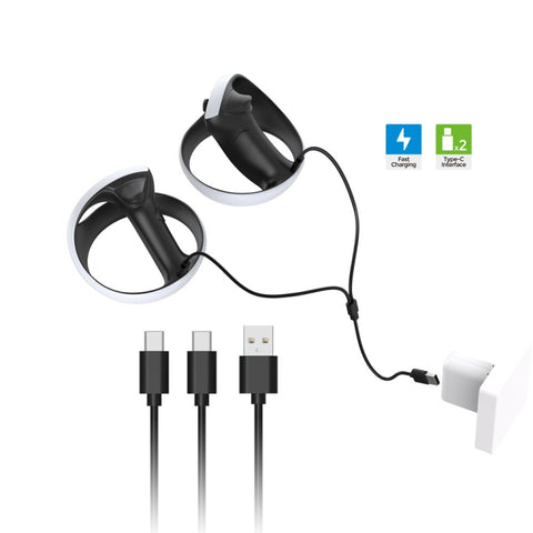 Per controller di gioco PS5 VR2/Switch/PS5 Cavo di ricarica DOBE Type-C/USB-C, No Magnetic