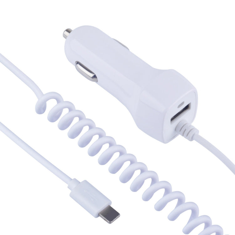 Fast Charging Car Charger with 8 Pin & USB-C Options
