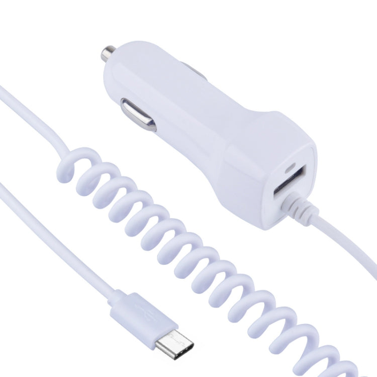 Fast Charging Car Charger with 8 Pin & USB-C Options
