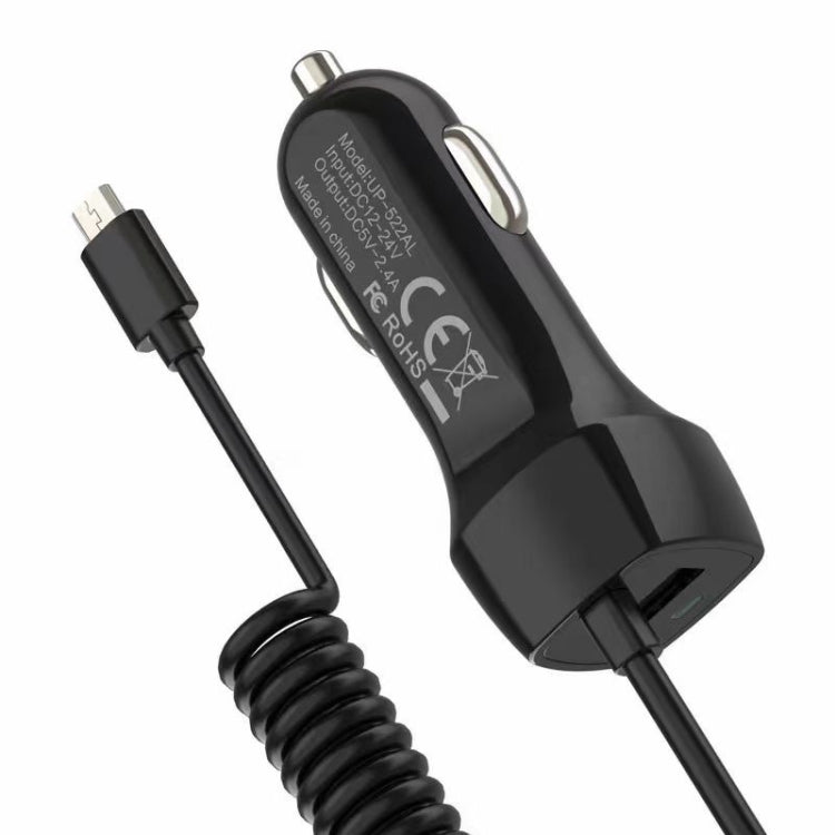 Fast Charging Car Charger with 8 Pin & USB-C Options