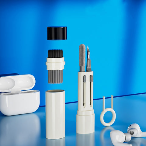 SYT-05 Strumento per la pulizia della tastiera del computer con penna pulita per auricolari Bluetooth 6 in 1, SYT-05