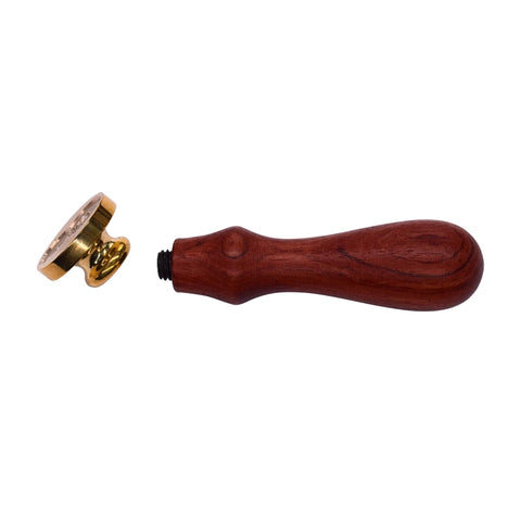 Albero della vita sigillo di cera timbro testa in ottone retrò manico in legno timbro di tenuta rimovibile, Tree Of Life Wax Seal Stamp