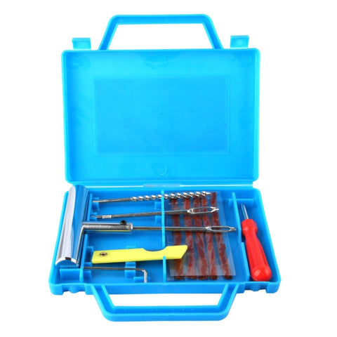 11pcs/set Outils pour la réparation pneumatique pour voiture Ensemble d'instruments pour la réparation pneumatique il y a 11 pièces/ensemble