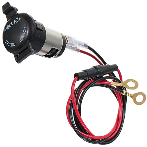 Prise allume-cigare pour voiture Alimentation électrique imperméable 120 W / 250 W Modifica 12 / 24 V Accendisigari Sede madre, Prise allume-cigare