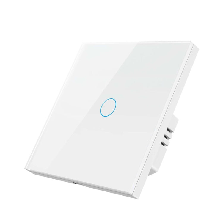 Tuya ZigBee Zero Firewire Touch Wall Remote Control Switch Light Control Voice Switch EU Plug, Style:, 1 Gang (White), 2 Gang (White), 3 Gang (White)   ...