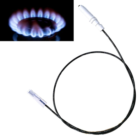 Accenditore a pulsante per fornello a gas universale Candela per accensione in ceramica, 50cm