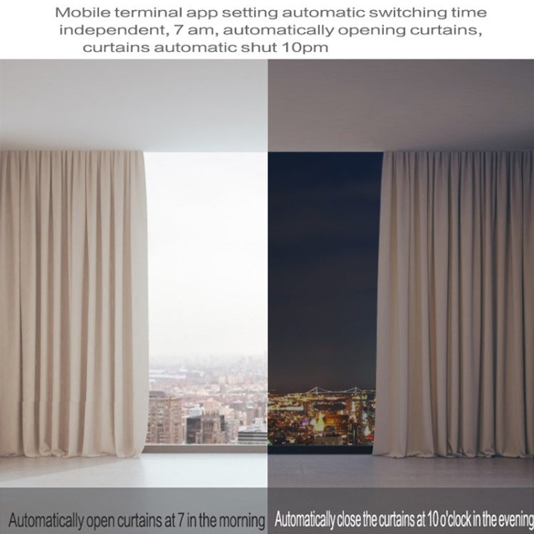 X101 Smart Home Automatic Curtain Machine With RC, Style:, Track Model Single Host, Track Model Double Host, Track Model Single Host+Gateway            ...