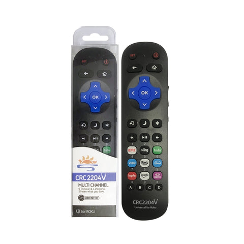 CRC2204V Per ROKU TV Telecomando universale Smart TV LCD Telecomando a infrarossi, CRC2204V