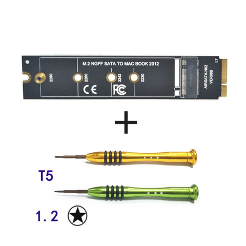 Riser Card M.2 NGFF SATA per MacBook Air 2012 A1465 A1466 con