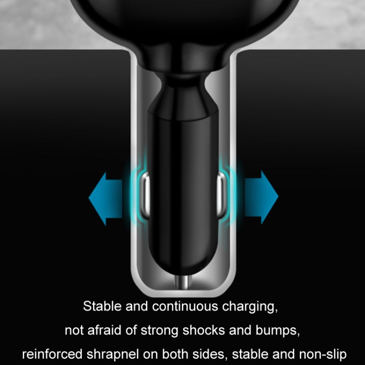 Dual USB Type-C Real-time Digital Display Cigarette Lighter Expansion Car Charger, 3.1A Double A+C, QC3.0+2.4A Dual A+C, 66W Dual A+C                   ...