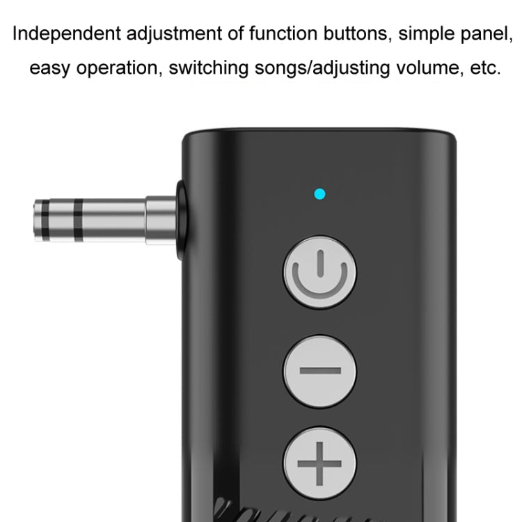 Bluetooth 5.3 Car TF Playback AUX Receiver Transmitter, D28