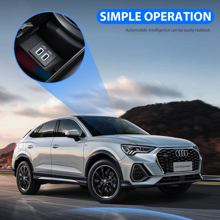 Car Carplay Box Wired to Wireless Bluetooth Adapter, For Android, For IOS, 2 in 1