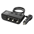 120W Digital Display Cigarette Lighter Car Fast Charging Charger