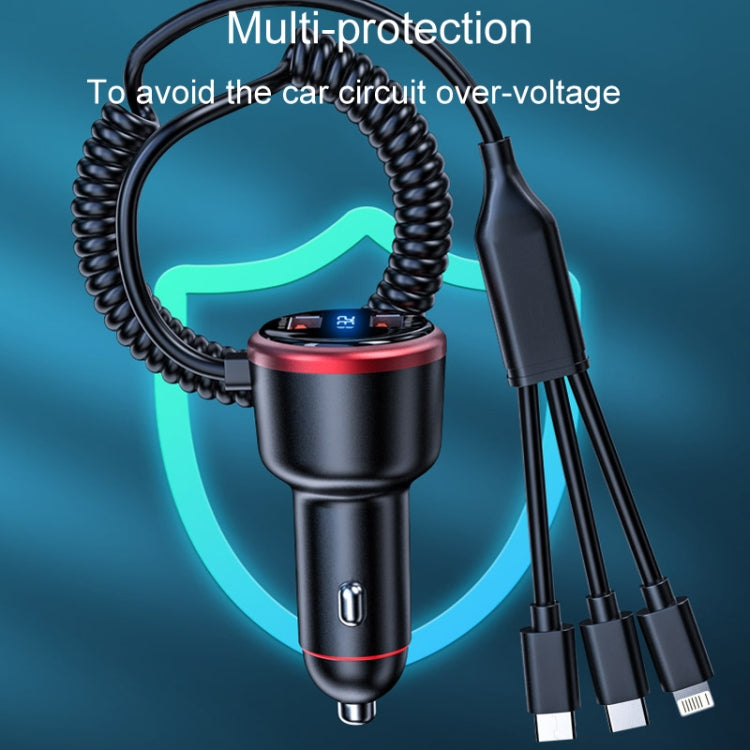 Vehicle Mini Fast Charging Charger Car One To Three Cigarette Lighter, Regular Version, Standard Version, Upgrade Version, Premium Version              ...