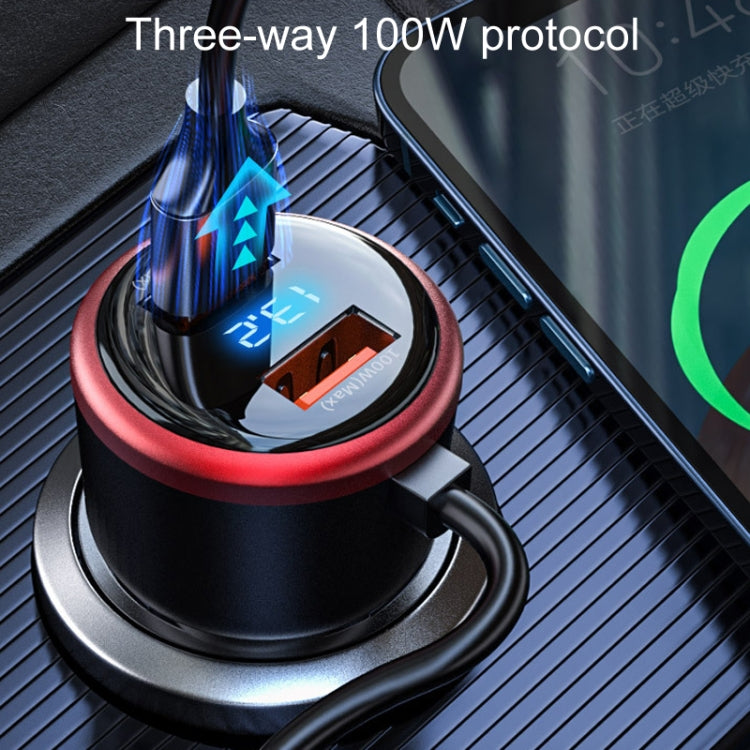 Vehicle Mini Fast Charging Charger Car One To Three Cigarette Lighter, Regular Version, Standard Version, Upgrade Version, Premium Version              ...