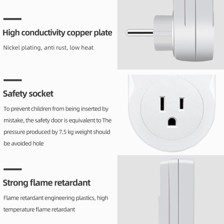 Intelligent Digital Thermostat Countdown Temperature Control Switch Socket Timing Temperature Controller, US Plug