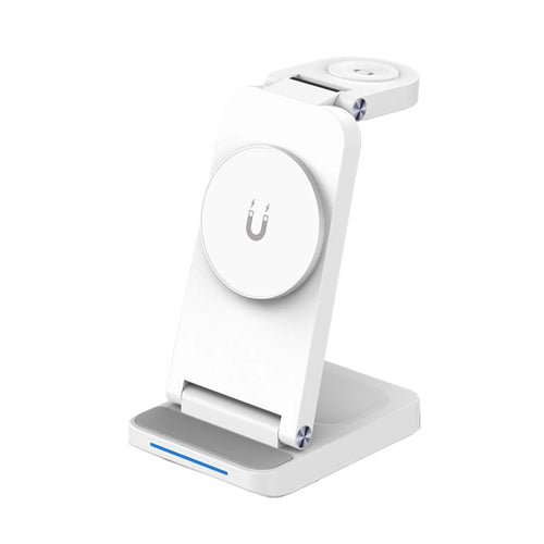 3-in-1 Magnetic Wireless Charger for Phone, Earbuds, Watch