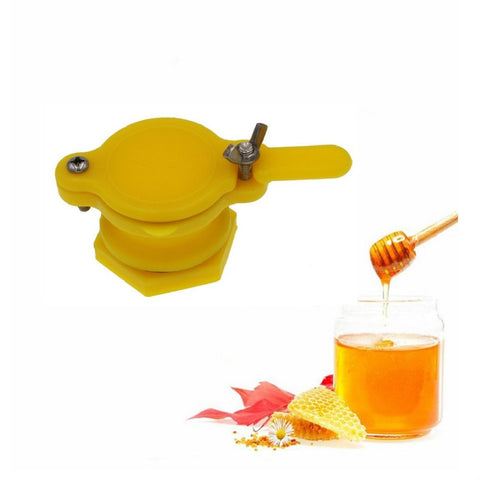 Honey Machine PP Stream Honey Mouth Flow Honey Valve Faucet Strumento per apicoltura, Flow Honey Machine