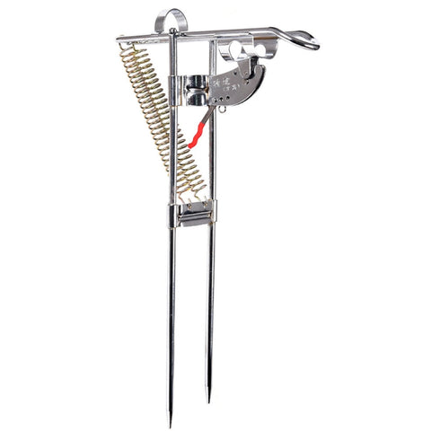 Bâton de solvabilité du palon complètement automatique en métal à double mole Sollevateur pour canne à pêche en acciaio inossidabile