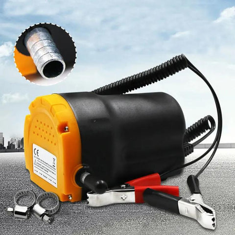 24 V 60 W Olio/petrolio Fluido Coppa Estrattore Scavenge Scambio Pompa di Trasferimento Pompa di Trasferimento di Aspirazione + Tubi per Auto Car Boat Mot, 24V
