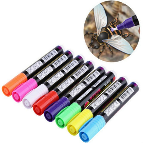 Il pennarello Queen Bee Marker Bee Special Marker Pen non danneggia l'evidenziatore delle api, consegna a colori casuale, The Queen Bee Marker Pen