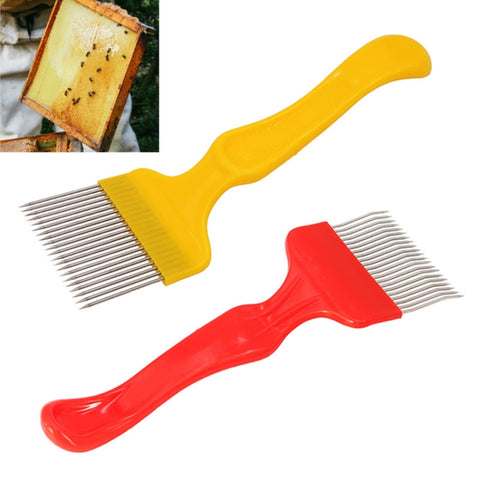 Antiscivolo Pala del miele Taglio dell'ago Coltello del miele Pettine ultrasottile Strumenti dell'ape dell'ago del miele, consegna a colori casuale, Cutting Honey Knife