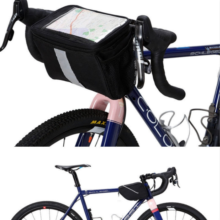 SAHOO Borsa da bicicletta Borsa per la testa Borsa da equitazione, SAHOO Head Storage Bag