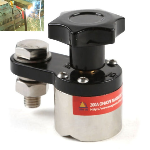 MWGC1-200 Morsetto a giunto fisso con magnete a terra per saldatura magnetica, MWGC1-200