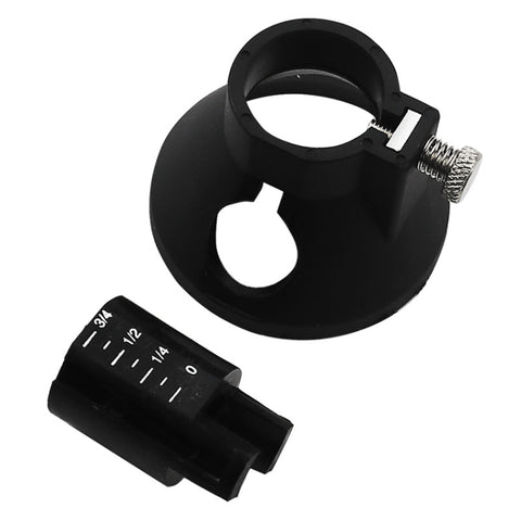 Fresa per localizzatore di smerigliatrice elettrica Fresa Utensile multi-rotazione Taglio Utensile di perforazione per router in acciaio ad alta velocità, Locator Milling Cutter