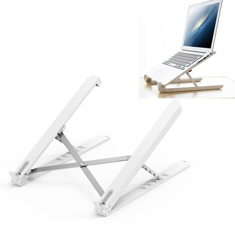 Staffa per laptop regolabile in altezza regolabile in altezza per il raffreddamento del desktop di sollevamento portatile pieghevole