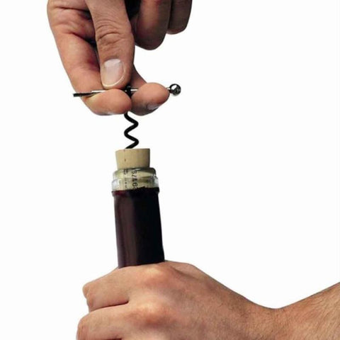 Apribottiglie Outdoor Mini EDC Cork Screw Apribottiglie per vino rosso Portachiavi Strumento multifunzionale per attrezzature di sopravvivenza da campeggio