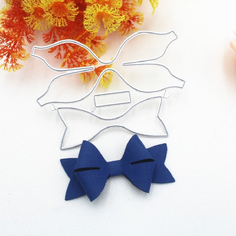 3D Bow Scrapbook Busta Stampo in carta Stampo per coltelli da taglio per goffratura in metallo, 3D Bow Scrapbook Shape