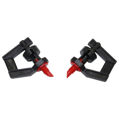 10 accessoires pour micro-goccia d'irrigation PCS Vente d'interface filetée pour irrigateur rotatif à 360 degrés, interface filetée pour arroseur