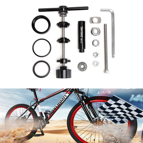 Set di attrezzi per installazione e smontaggio statico per movimento centrale press-in per bicicletta per movimento centrale BB86/30/92/PF30