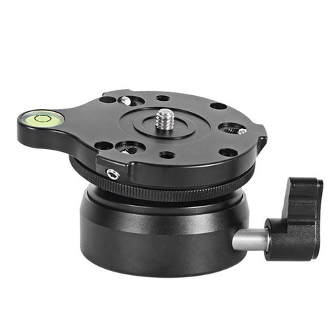 BENXIN DY-60N Base di regolazione orizzontale universale Tavolo di regolazione panoramica per fotocamera reflex pan-tilt Base emisferica, DY-60N 1/4 inch