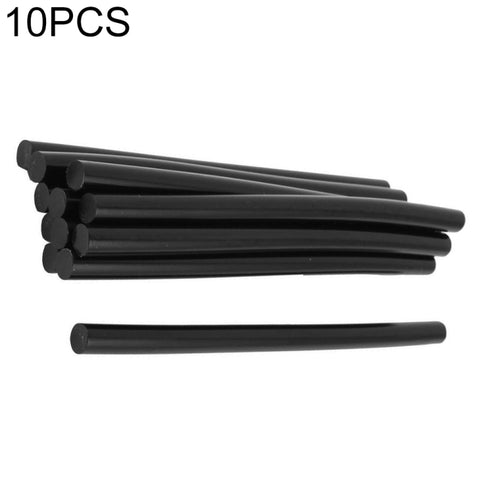 10 bastoncini di colla a caldo nera per saldatore da 11 mm di diametro, lunghezza: 270 mm, Length: 270mm