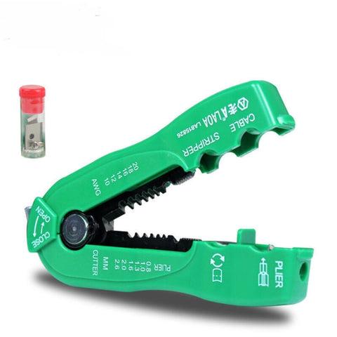 Mini strumento spelafili manuale portatile multifunzione, Wire Stripper Tool