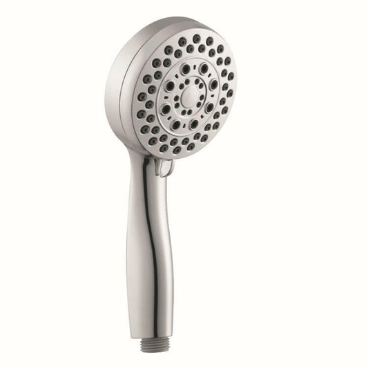 Soffione doccia da 4 pollici ABS Bagno Doccia da bagno Doccetta a forma rotonda ad alta pressione a risparmio idrico, 4 Inches Shower Head