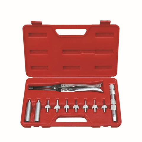 Set di pinze per la rimozione e l'installazione dello strumento per la sede della guarnizione dello stelo della valvola da 11 pezzi, 11pcs
